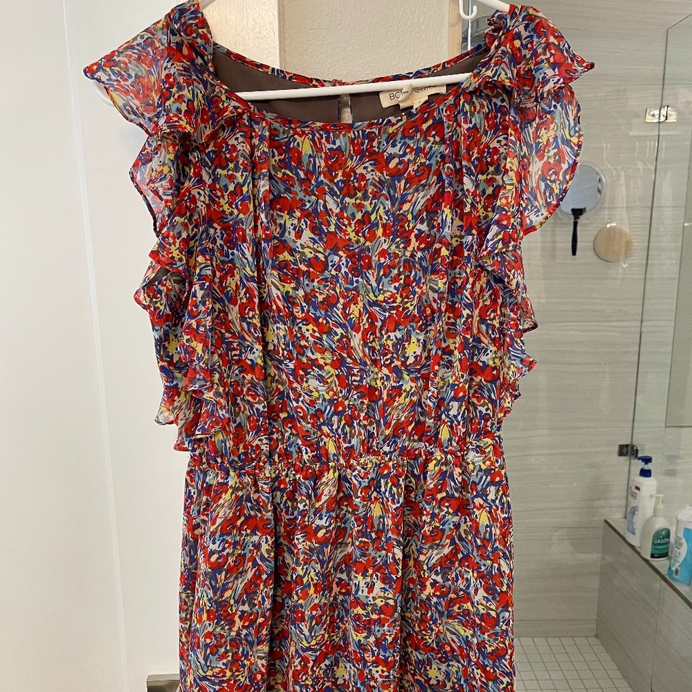 Bcbgeneration Floral Dress